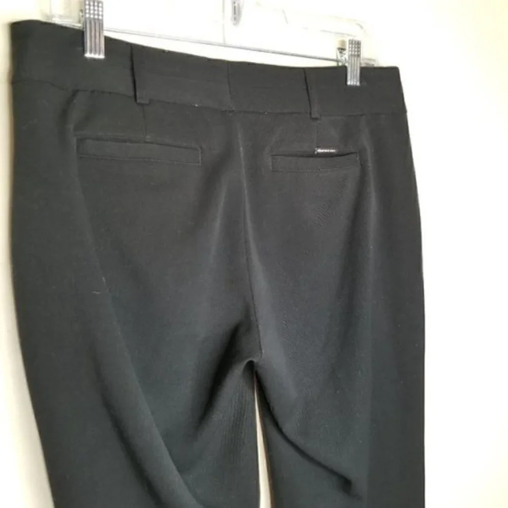 Michael Kors Black Ponte Knit Career Pants
